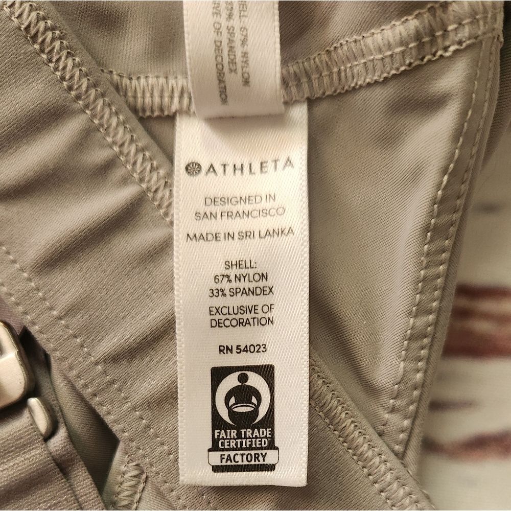 Athleta Pyramid Wireless Racerback Bra Size XS‎ - Picture 4 of 4